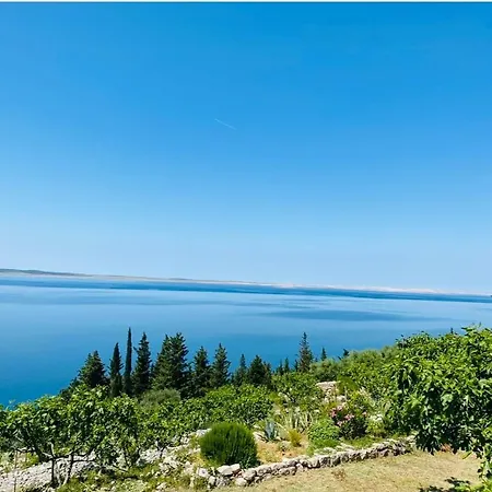 Private Stone House - Sea View - Peaceful * Starigrad Paklenica